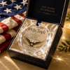 We The People 250 Years of Freedom Glass Ornament, Patriotic 1776–2026 Keepsake Gift CH07 180054