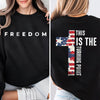 Charlie Kirk Freedom This is The Turning Point Front & Back Shirt HA75 897916
