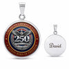American 250 - A Nation Born Of Freedom Circle Necklace TH10 169457