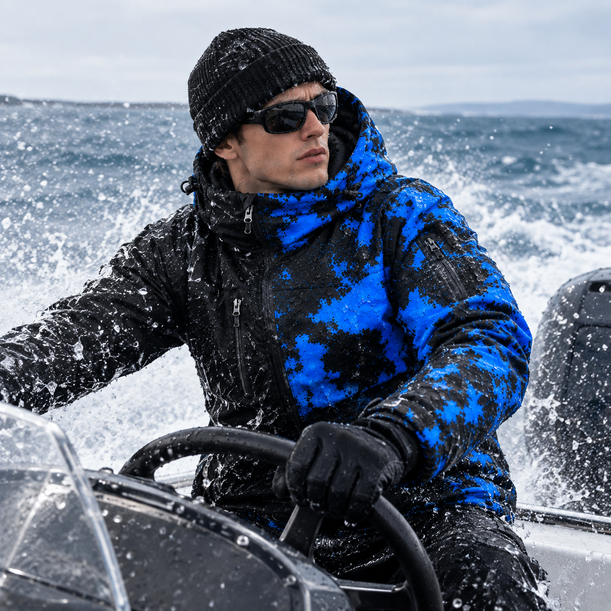Reactive Jacket, Men’s Water-Activated Color Changing Jacket HO82 903948