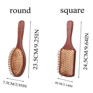 Personalized Flower With Name Engraved Bamboo Comb Gift For Bridal Party, Mom, Birthday Gift LM32 897443