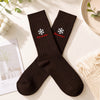 Custom Name Snowflake Christmas Embroidered Socks CH07 180876