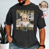 Custom Photo Proud Mom Proud Dad 2027 Family Comfort Shirt HA75 922050