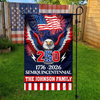 Custom Family Name Flag 250 Years America Garden Flag CH07 910626