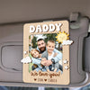 Custom Photo Daddy I Love You Car Visor Father's Day Gift LM32 668959