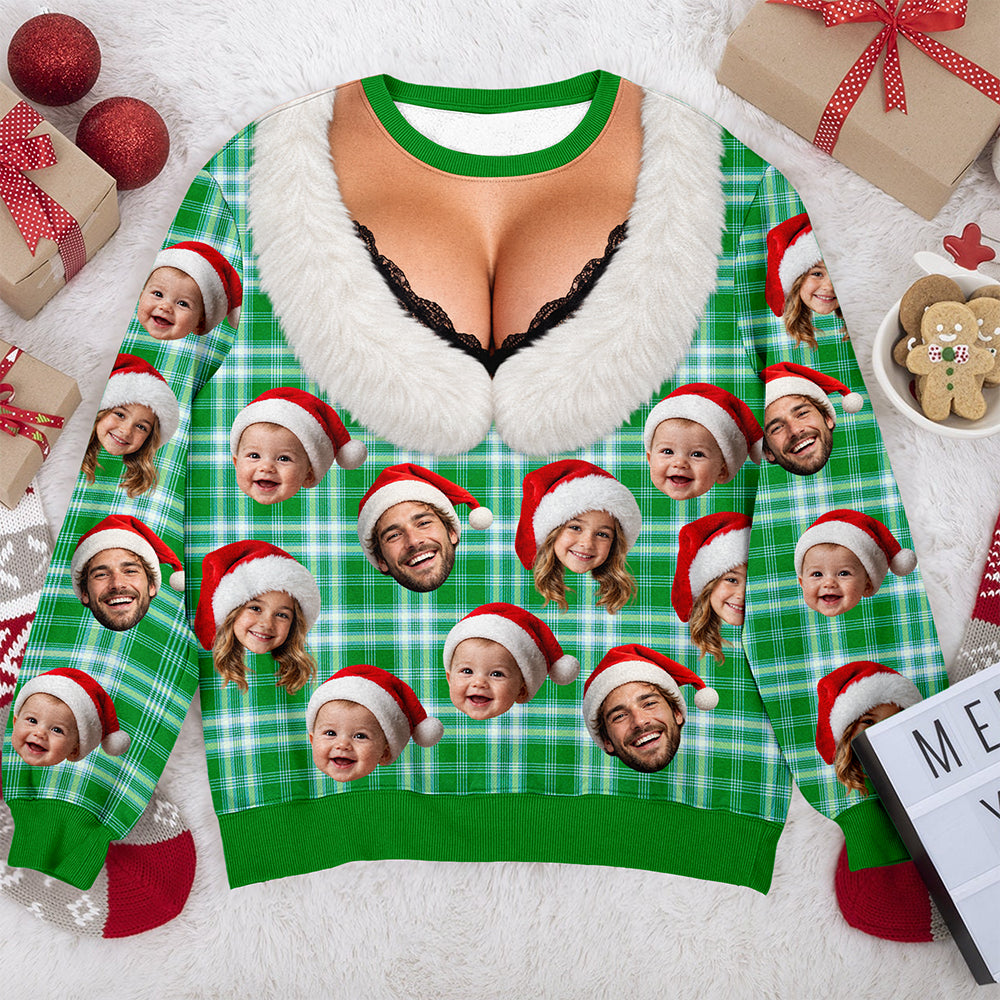 Personalized Funny 3D Big Boobs Ugly Sweater Holiday Christmas Gift HO82 903666