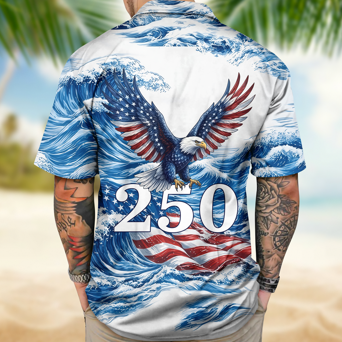 America’s 250th Anniversary Hawaiian Shirt CH07 895578