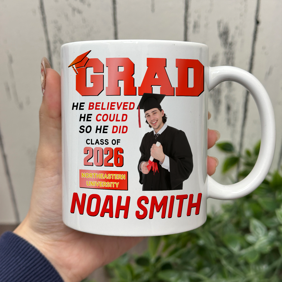 Custom Photo I Did It Graduation Magazine Mug TH10 898605
