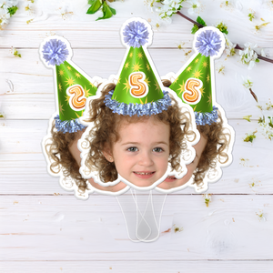 Custom Face Photo Fans Personalised Birthday Gift Party Decor HO82 893584