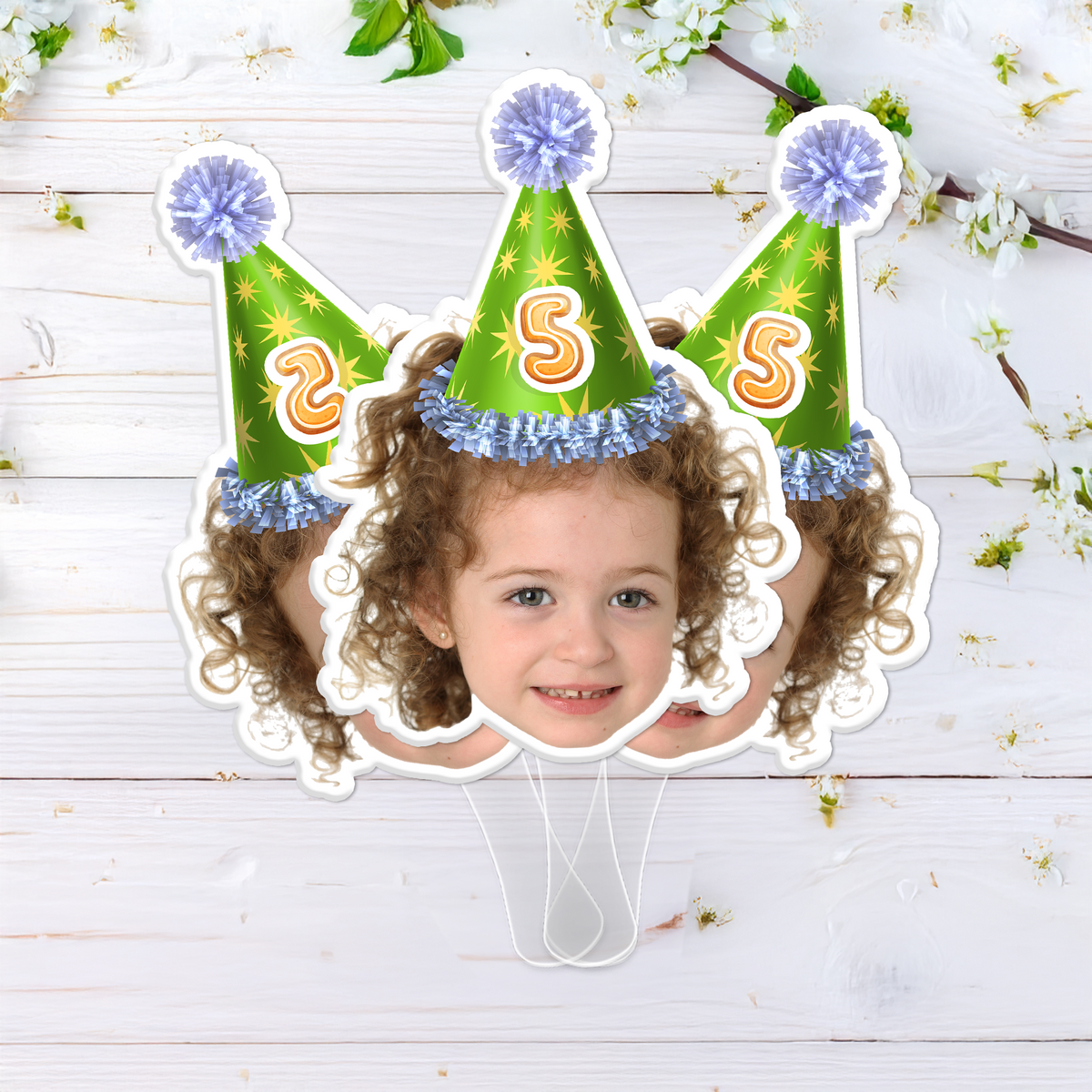 Custom Face Photo Fans Personalised Birthday Gift Party Decor HO82 893584