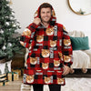 Custom Photo Name Cat Hoodie Blanket For Dog Lovers HA75 898372