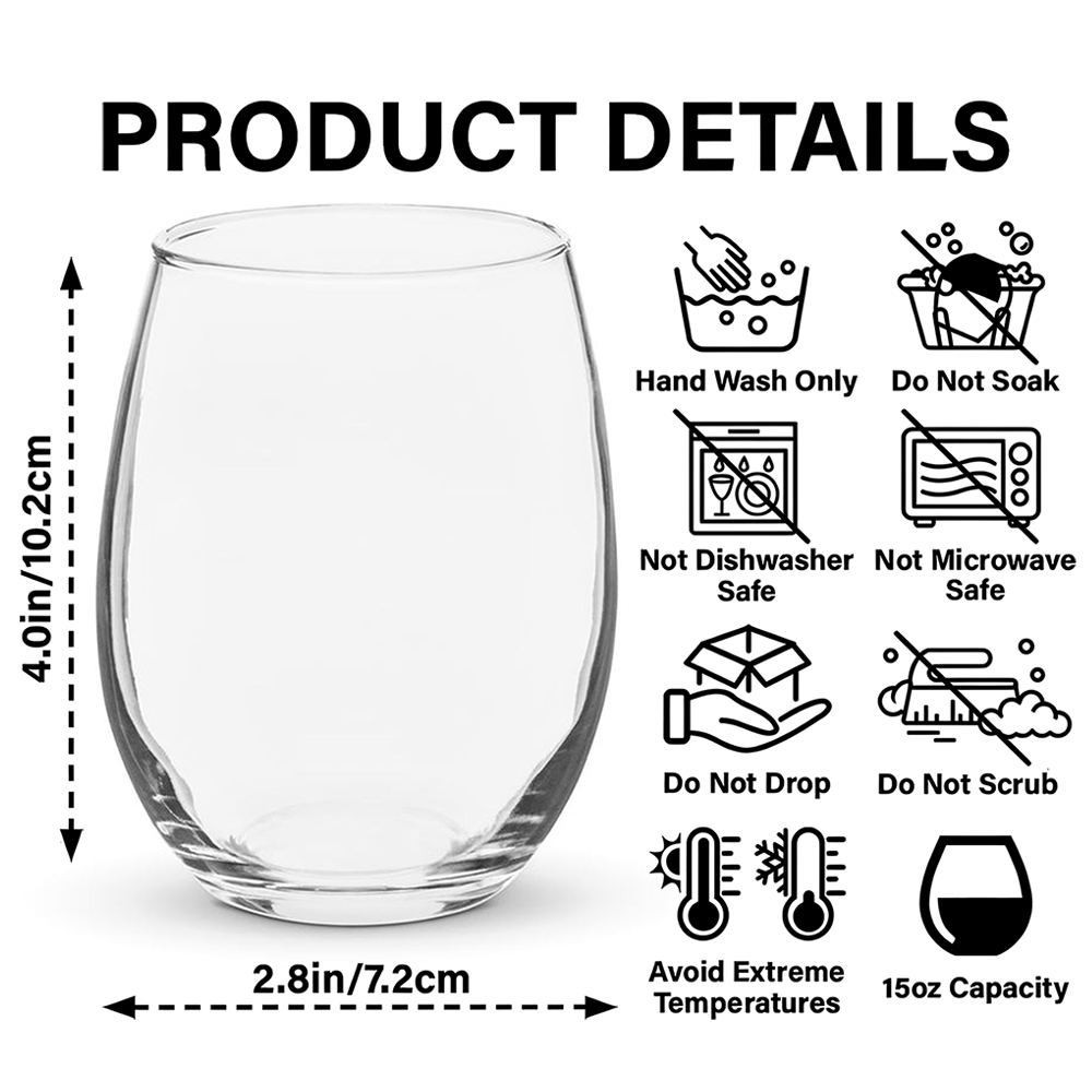 Custom Face Cat Mom, I'll Always Knead You Wine Glass Mother's Day Gift HA75 892322