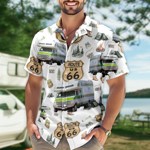 Custom Camping Car Photo Hawaiian Shirt TH10 892737