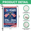 Custom Family Name America 250th Anniversary US Semiquincentennial Garden Flag HO82 901004