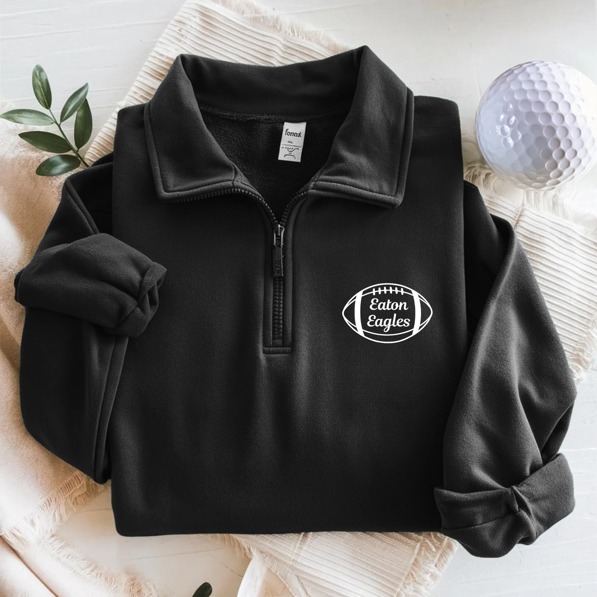 Custom Name Printed Quarter Zip Sweater Gift for Golf Lovers TH10 898265