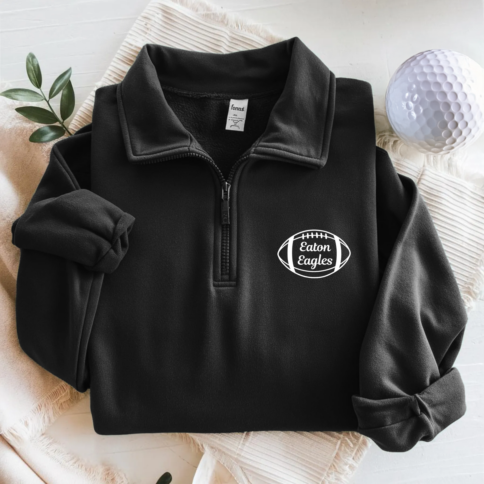 Custom Name Printed Quarter Zip Sweater Gift for Golf Lovers TH10 898265