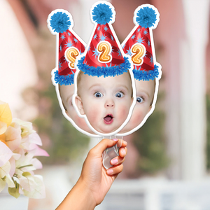 Custom Face Photo Fans Personalised Birthday Gift Party Decor HO82 893584
