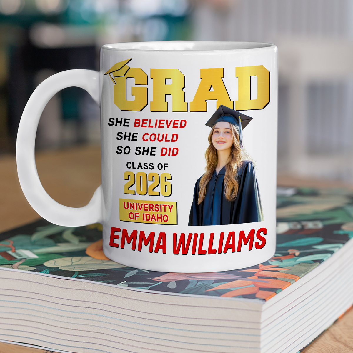 Custom Photo I Did It Graduation Magazine Mug TH10 898605