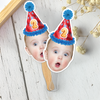 Custom Face Photo Fans Personalised Birthday Gift Party Decor HO82 893584