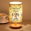 Custom Photo Forever In Our Hearts Memorial Fabric Lamp TH10 892855