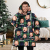 Custom Photo Family Hoodie Blanket For Family Gift HA75 898386