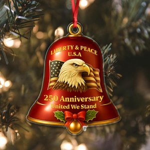 Celebrate United States 250th Anniversary Bell Ornament Decor Gift CH07 899612