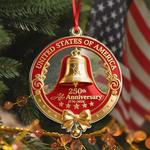 America 250th Anniversary 1776 - 2026 Acrylic Ornament CH07 899238
