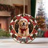 Personalized Pet Photo Chimney Christmas Ceramic Ornament, Custom Holiday Tree Decor Gift For Pet Lovers HO82 904148