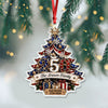 Personalized Family Christmas Tree 250 Years 1776-2026 Patriotic Acrylic Ornament CH07 180416