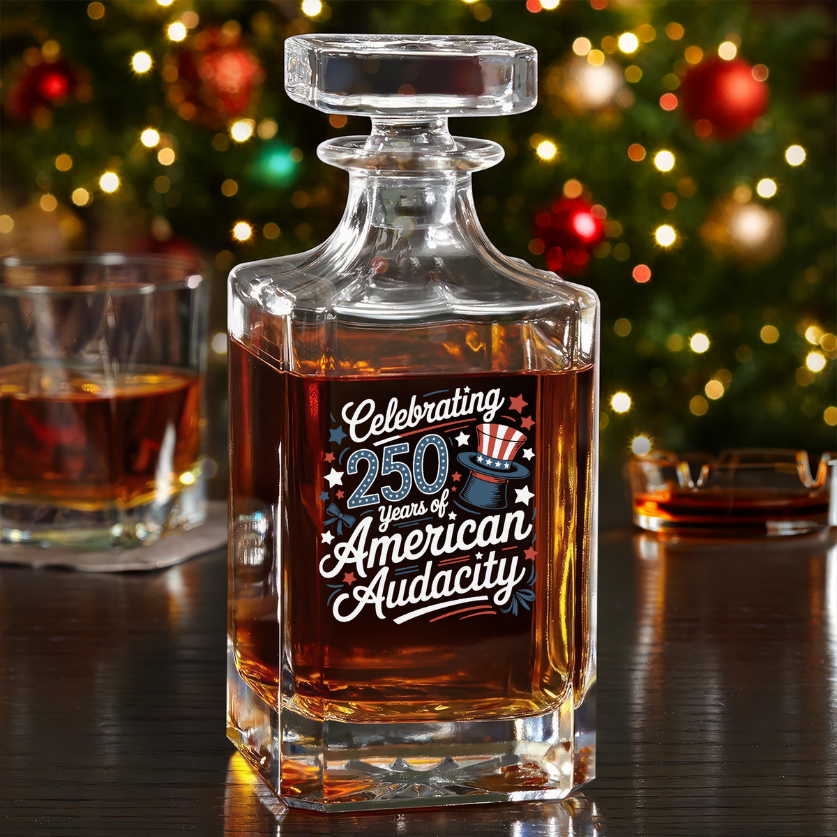 250 Years America 250th Anniversary USA 4th of July Decanter HO82 894816