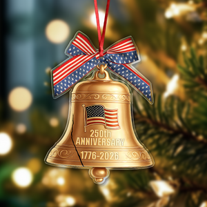 1776-2026 Liberty Bell American 250th Anniversary Acrylic Ornament Decor Gift HO82 900368