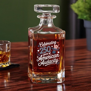 250 Years America 250th Anniversary USA 4th of July Decanter HO82 894816