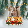 Custom Family Photo Christmas Acrylic Ornament, Personalized Holiday Keepsake HO82 903852