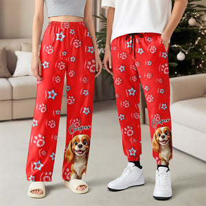 Custom Baby Dog Of Mom 3D Effect Sweatpants For Dog Lovers LM32 895935