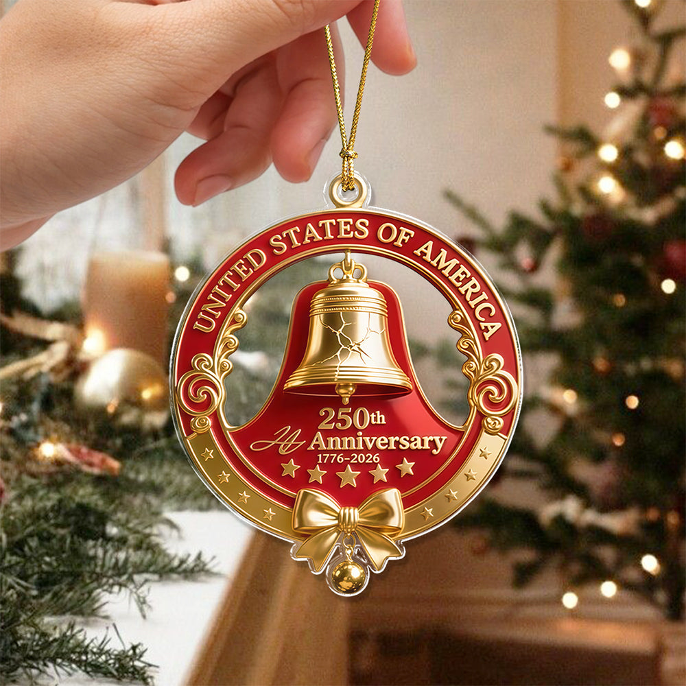 America 250th Anniversary 1776 - 2026 Acrylic Ornament CH07 899238