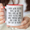Custom Name Skeleton Bestie Mug – Personalized Halloween Gift for Best Friends HO82 903186