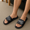 Custom Name Best Dad Ever With Fist Bumps Slide Sandals - Personalized Father’s Day Gift HO82 902700