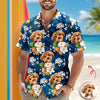 Custom Pet Face Tropical Hawaiian Shirt Pet Lover Summer Gift CH07 911244