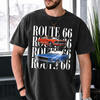 Personalized Vintage Car Photo Route 66 Comfort Shirt For Car Lovers HA75 921684
