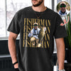Personalized Vintage Photo Fisherman Comfort Shirt For Fishing Lovers HA75 921700