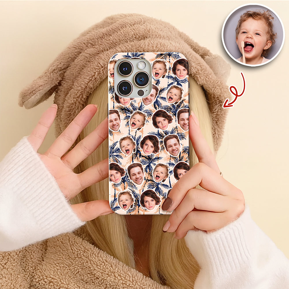 Custom Human Face Photo On Family Phone Case HA75 920248