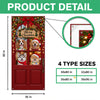 Custom Dog Photo Merry Christmas Home Decor Door Cover CH07 180622