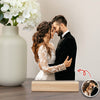 Custom Couple Photo Acrylic Statuette, Anniversary Gift for Him, Her, Couple, Valentine's Day HO82 901134
