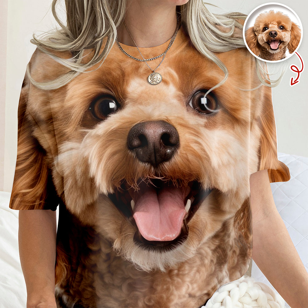 Personalized Photo 3D Shirt For Dog Cat Pet Lover HA75 921954
