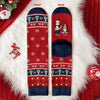 A Girl And Her Dog Christmas - Personalized Crew Socks HO82 900186