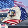 Custom Name American Pride Patriotic 250th Anniversary Eagle Classic Cap HO82 902058