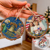 Custom Family Photo America 250th Anniversary 1776-2026 Wood Slice Ornament HO82 900172