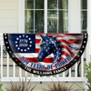 Custom Name 250 Years of Power Flag, 1776-2026 Patriotic Non-Pleated Fan Flag HA75 920568