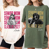 Custom Photo Senior Mom, Dad Class Of 2027 Vintage Comfort Shirt HA75 922006