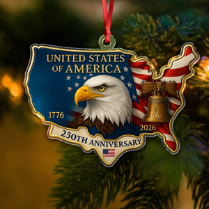 United States 250th Anniversary Acrylic Ornament HA75 897806